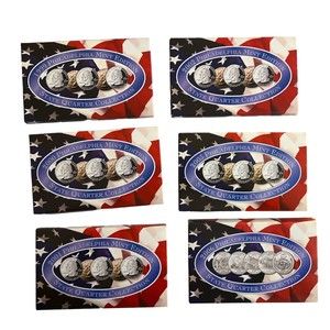 Authentic‎ Sealed Philadelphia Mint State Quarter Coin Collection 1999-2003 2006